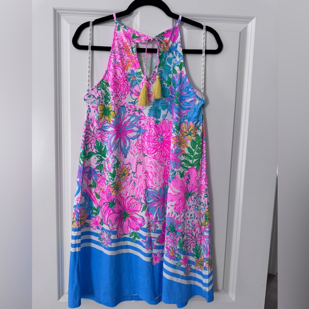 Lilly Pulitzer Margot Swing Dress SZ XS Multi Paradise Found Engineered - Picture 5 of 13